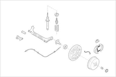 RADAUFHäNGUNG DELPHI OERENA000002132R