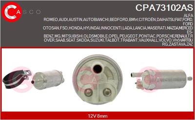 Топливный насос CASCO CPA73102AS для FIAT 124