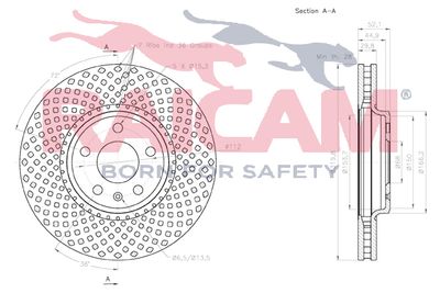 DISC FRANA RAICAM RD01130 2