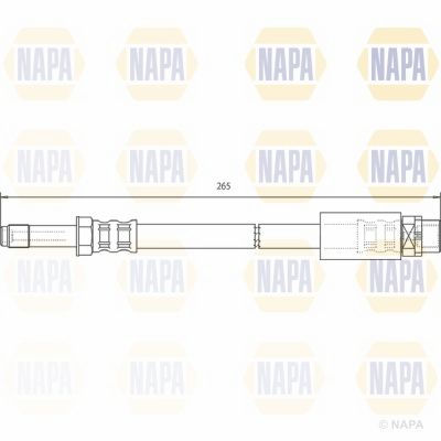 Brake Hose NAPA NBH1009