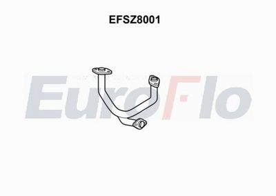 EuroFlo Exhaust Pipe EFSZ8001