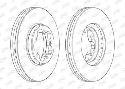 BREMSSCHEIBE JURID 563123J 1