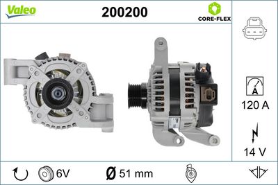генератор VALEO 200200