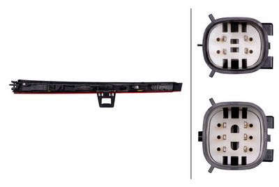 Achterlicht Rechts (bovenste deel, LED) past: VOLVO C40 10.21-