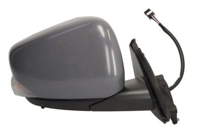 Zijspiegel Rechts (elektrisch, asferisch, met verwarming, under-coated, met indicator, met temperatuursensor, (en) version with a bulb) past: MERCEDES CITAN II W420  NISSAN TOWNSTAR 01.21-