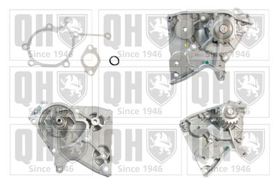 Водяной насос, охлаждение двигателя QUINTON HAZELL QCP2949 для MAZDA E