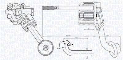 ÖLPUMPE MAGNETI MARELLI 351516000065 1
