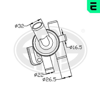 Termostat, chladivo ERA 350265