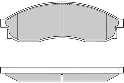 E.T.F. 12-0726 Тормозные колодки и сигнализаторы для NISSAN MAXIMA / MAXIMA QX IV Station Wagon (A32) 3.0 QX