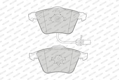 BREMSBELAGSATZ SCHEIBENBREMSE FERODO FDB1629 1