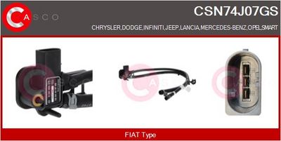 SENZOR PRESIUNE GAZE EVACUARE