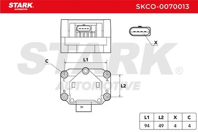 запалителна бобина STARK SKCO-0070013