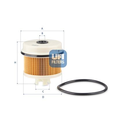 UFI Kuro filtras