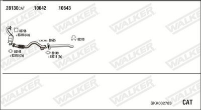 SISTEM DE ESAPAMENT WALKER SKK032783