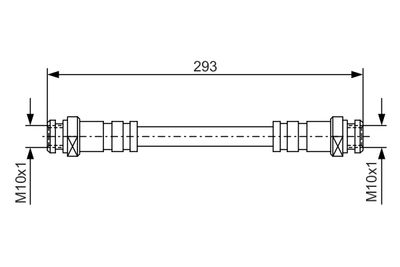 Brake Hose 1 987 476 543