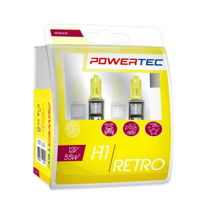 Kvēlspuldze, Tālās gaismas lukturis M-Tech PTZRT1-DUO