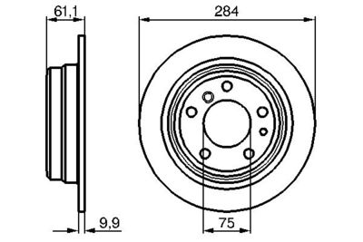 DISC FRANA BOSCH 0986478044