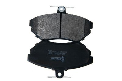 комплект спирачно феродо, дискови спирачки STELLOX 1583 000B-SX