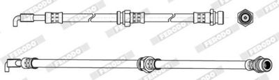 спирачен маркуч FERODO FHY2816