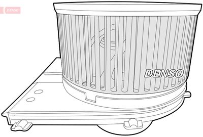 DENSO DEA02004 Вентилятор салона  для VW NEW (Фольцваген Неw)