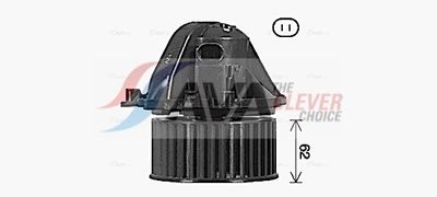 INNENRAUMGEBLäSE AVA Clever Choice BW8605 1