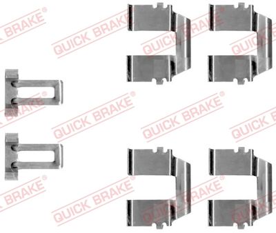 QUICK BRAKE 109-1233 Скобы тормозных колодок  для SEAT ALHAMBRA (Сеат Алхамбра)