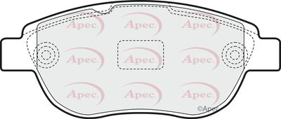 Brake Pad Set APEC PAD1450