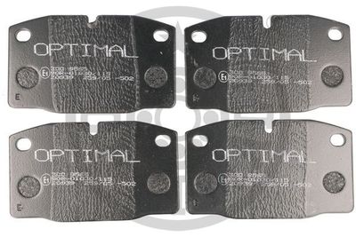 Комплект тормозных колодок, дисковый тормоз OPTIMAL 9565 для ROVER MONTEGO