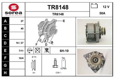 GENERATOR SNRA TR8148