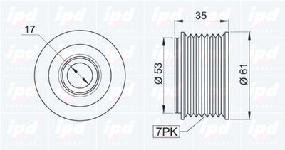 SISTEM ROATA LIBERA GENERATOR IPD 153299 1