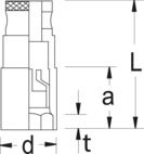 STECKSCHLüSSELSATZ ZüNDKERZE GEDORE 54 1
