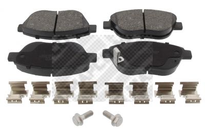 MAPCO 6971 Тормозные колодки и сигнализаторы для OPEL CORSA D (S07) 1.3 CDTI (L08, L68)