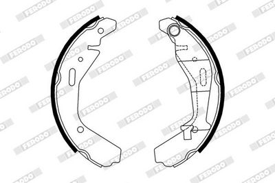 SET SABOTI FRANA FERODO FSB4007 1