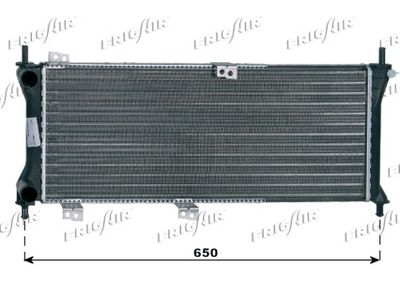 Радиатор, охлаждение двигателя FRIGAIR 0104.3038 для FIAT PANDA
