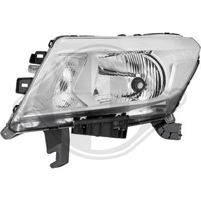 DIEDERICHS 6089081 Основная фара  для NISSAN NP300 (Ниссан Нп300)