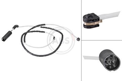 Įspėjimo kontaktas, stabdžių trinkelių susidėvėjimas