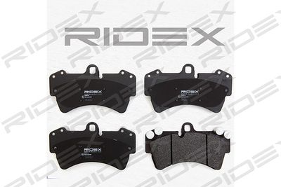 Комплект тормозных колодок, дисковый тормоз RIDEX 402B0156 для VW TOUAREG