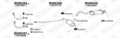 ABGASANLAGE VENEPORTE 550241