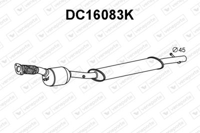 Катализатор VENEPORTE DC16083K для RENAULT DUSTER