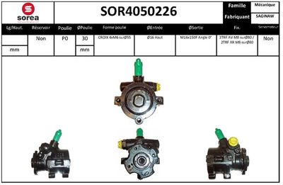 EAI Hydraulikpumpe, Lenkung (SOR4050226)