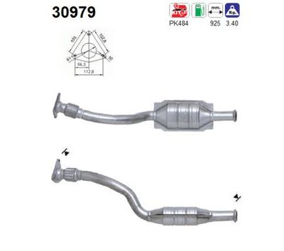 Katalizator AS 7700433018