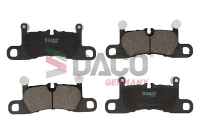 Комплект тормозных колодок, дисковый тормоз DACO Germany 324207 для PORSCHE 911