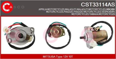 Стартер CASCO CST33114AS для PIAGGIO SFERA