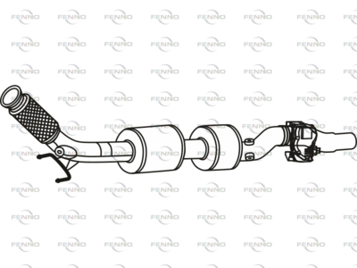 Katalizator FENNO 3Q0254301LX