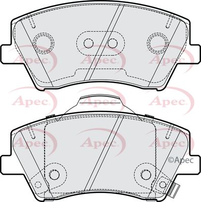 Brake Pad Set APEC PAD2226