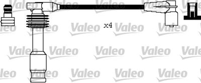 Комплект проводов зажигания VALEO 346213 для OPEL CORSA