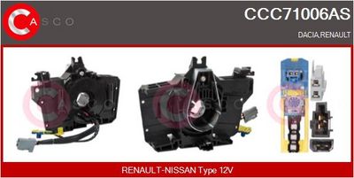 Vinutá pružina, airbag CASCO CCC71006AS