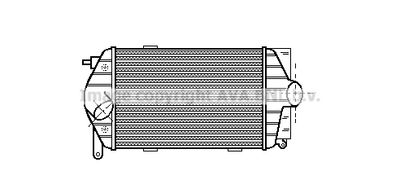 Интеркулер PRASCO FT4126 для LANCIA THEMA