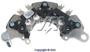 Pont de diodes d'alternateur WAI — 12V, 11,989cm