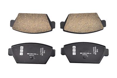 Комплект тормозных колодок, дисковый тормоз WXQP 40154 для MITSUBISHI COLT